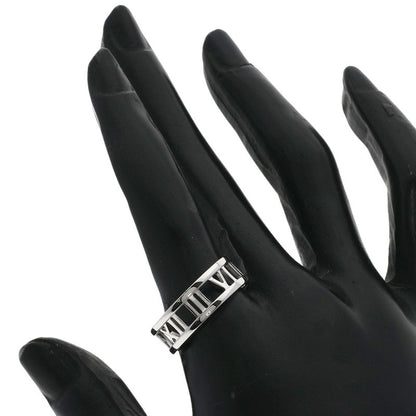 Tiffany & Co Atlas Open Ring 18k White Gold