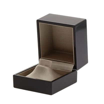 Bvlgari Diva Dream Diamond Onyx 53 Ring 18k White Gold