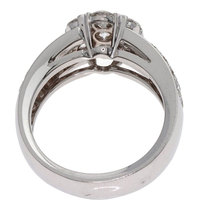 Van Cleef & Arpels Fullette Diamond Ring 18k White Gold