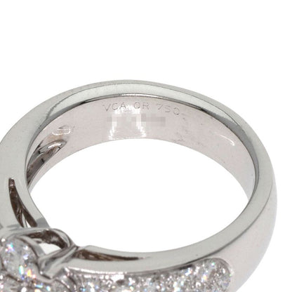Van Cleef & Arpels Fullette Diamond Ring 18k White Gold
