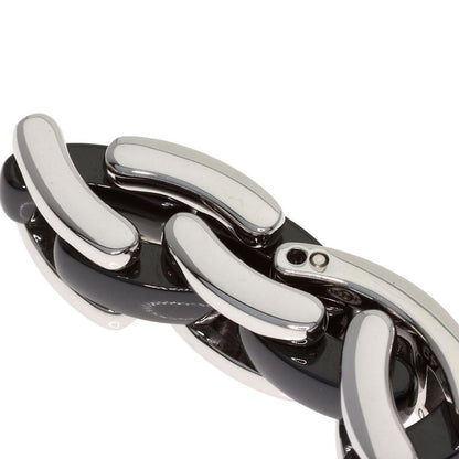 Chanel Ultra Black Ceramic 49 Ring 18k White Gold