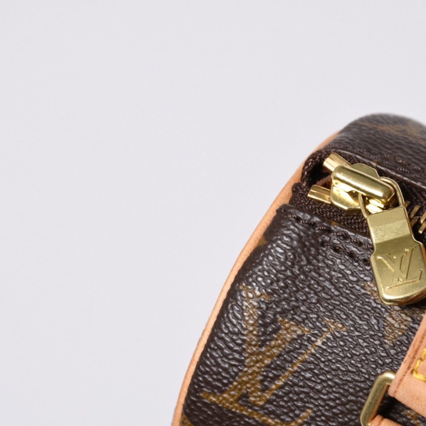 Louis Vuitton Handbag Mini Papillon 19 Monogram Brown Gold — view 6
