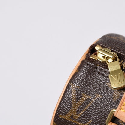 Louis Vuitton Handbag Mini Papillon 19 Monogram Brown Gold — view 6