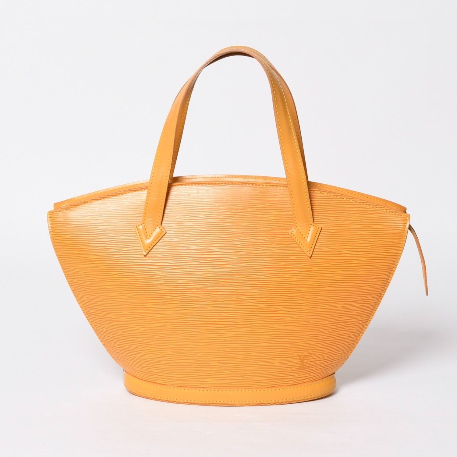 Louis Vuitton Saint Jacques PM Handbag Epi Leather Yellow Gold