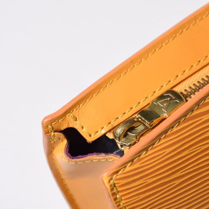 Louis Vuitton Saint Jacques PM Handbag Epi Leather Yellow Gold — view 6