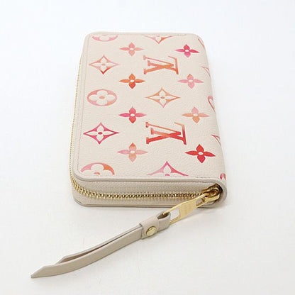 Louis Vuitton Zippy Wallet Sunrise Aquarelle Gold