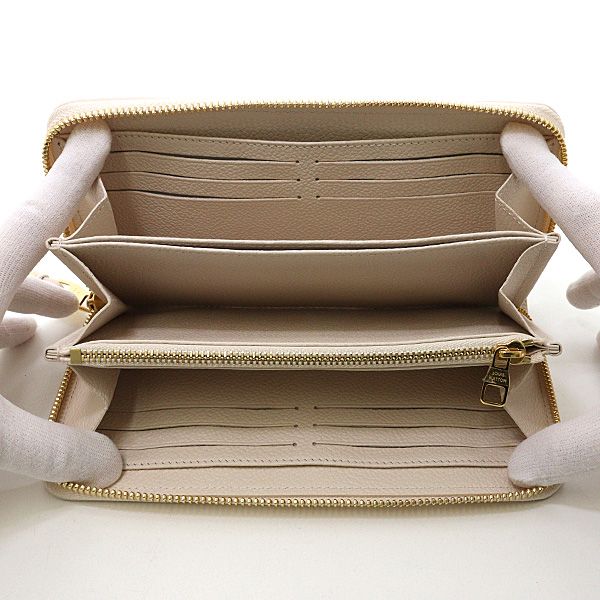 Louis Vuitton Zippy Wallet Sunrise Aquarelle Gold