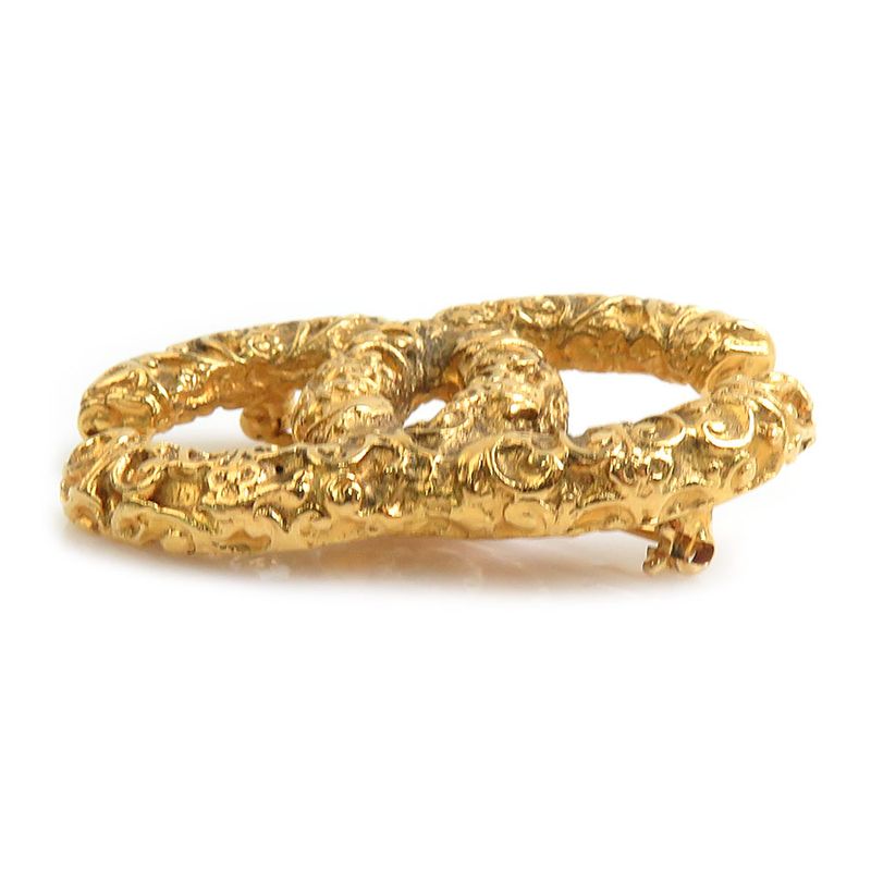 Chanel Brooch Lava Gold