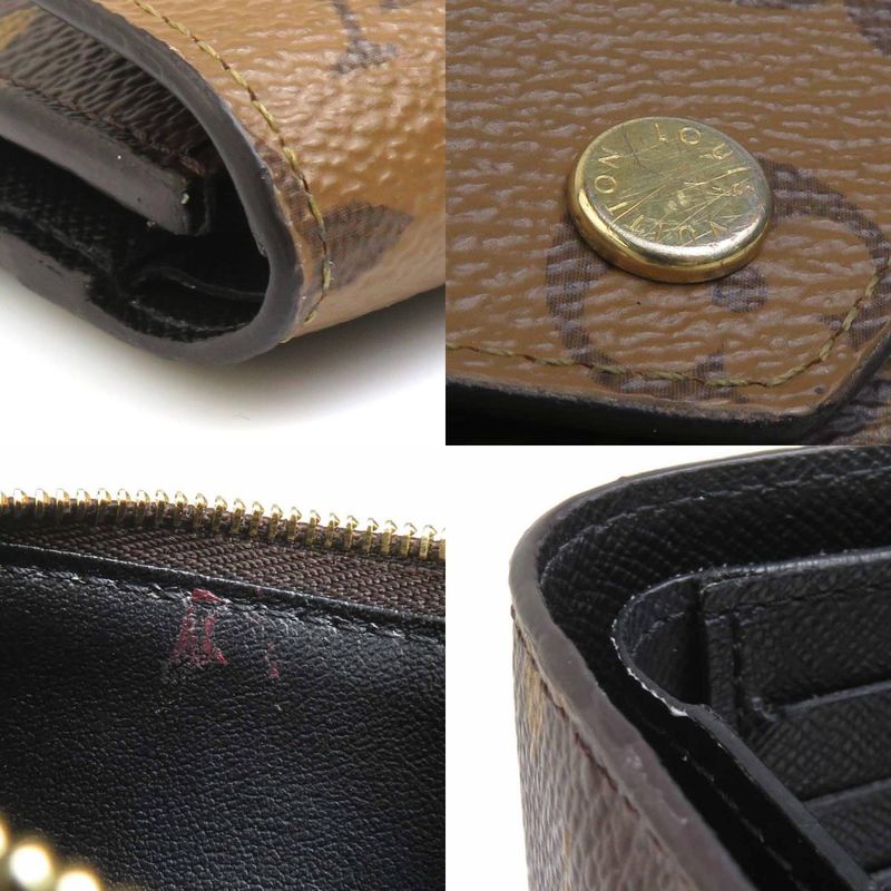Louis Vuitton Trifold Wallet Monogram Reverse Portefeuille Victorine