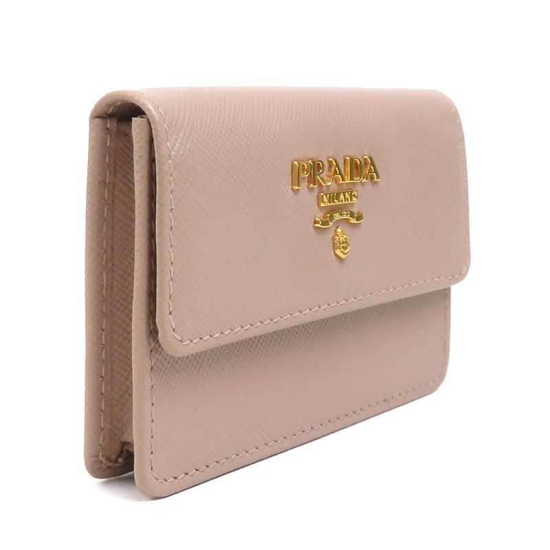 Prada Card Case Card Holders Pink