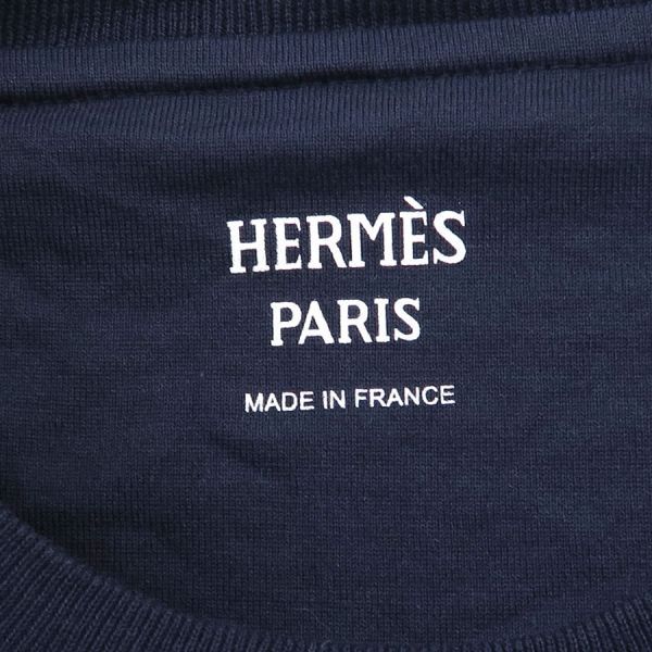 Hermes T- T-Shirt Blue