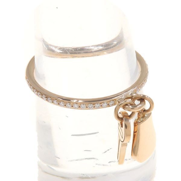 Hermes Kelly Clochette Diamond Ring