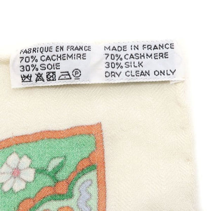 Hermes Carre Geant Cashmere Silk Scarf