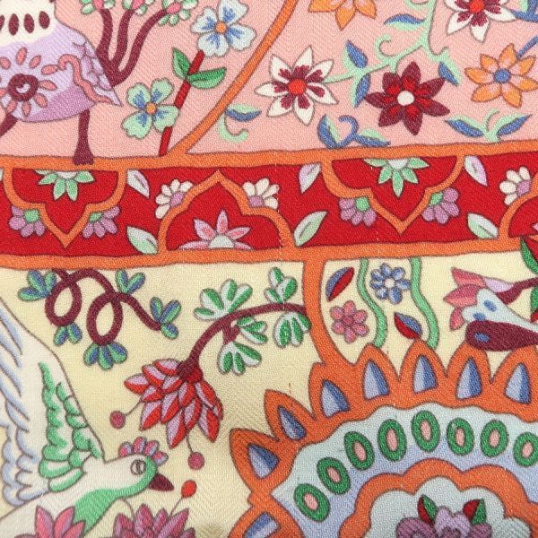 Hermes Carre Geant Cashmere Silk Scarf