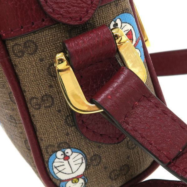 Gucci Doraemon Mini GG Supreme Messenger Bag