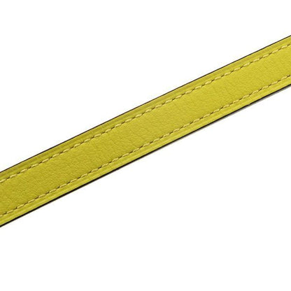 Hermes Lelibert Belt Belts Yellow