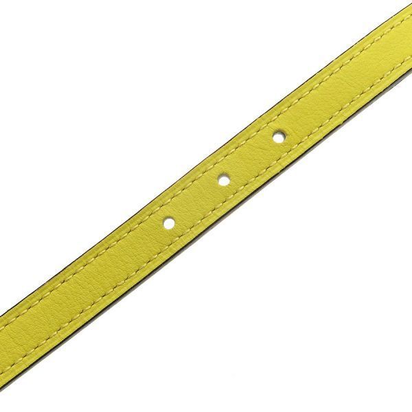 Hermes Lelibert Belt Belts Yellow