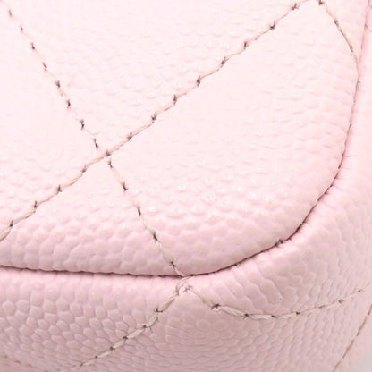 Chanel Quilted Caviar Chain Wallet