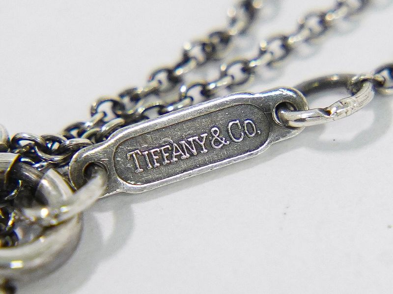 Tiffany & Co Teddy Bear Motif 925 Necklace Pendant Silver