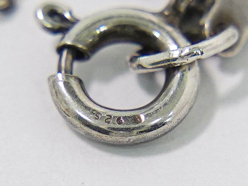 Tiffany & Co Teddy Bear Motif 925 Necklace Pendant Silver