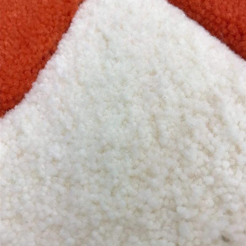 Louis Vuitton Object Logo Bicolor Rug Mat Carpet Wool White Shoulder Bag