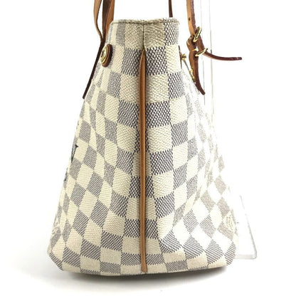 Louis Vuitton Shoulder Bag Cabas PM Damier Azur Canvas White