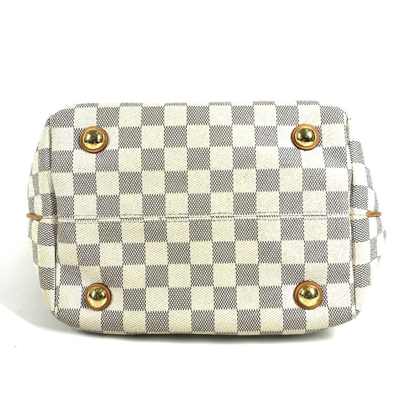 Louis Vuitton Shoulder Bag Cabas PM Damier Azur Canvas White