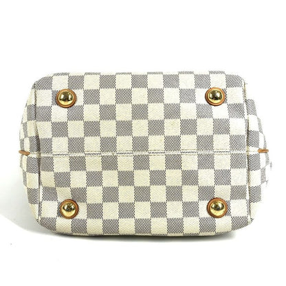 Louis Vuitton Shoulder Bag Cabas PM Damier Azur Canvas White