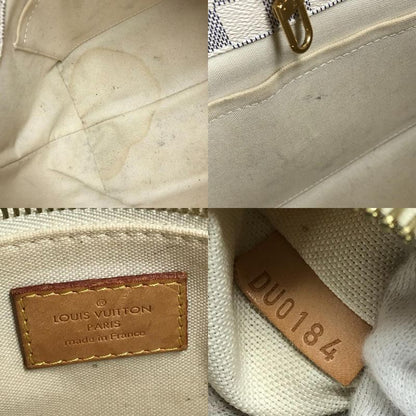 Louis Vuitton Shoulder Bag Cabas PM Damier Azur Canvas White