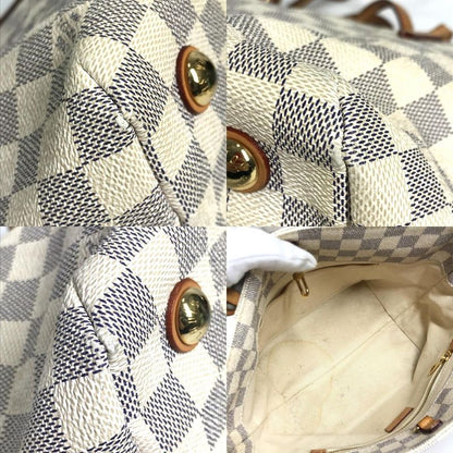 Louis Vuitton Shoulder Bag Cabas PM Damier Azur Canvas White