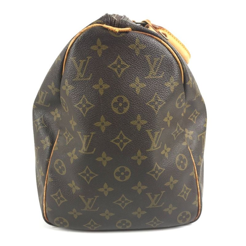 Louis Vuitton Boston Bag Keepall 45 Monogram Canvas Brown