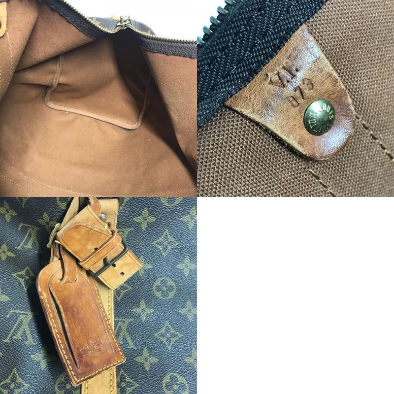 Louis Vuitton Boston Bag Keepall 45 Monogram Canvas Brown