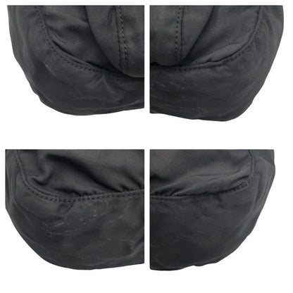 Prada Tessuto Triangle Logo Black Nylon Shoulder Bag Pochette