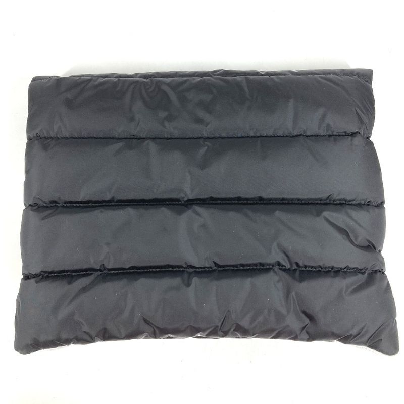 Moncler Clutch Genius Logo Nylon Black