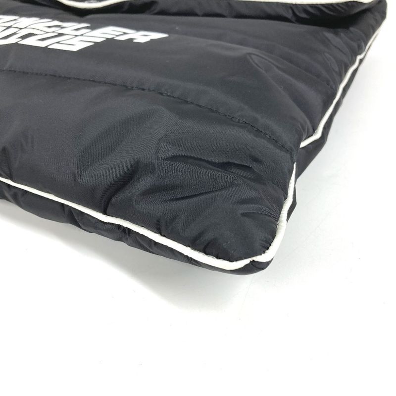 Moncler Clutch Genius Logo Nylon Black