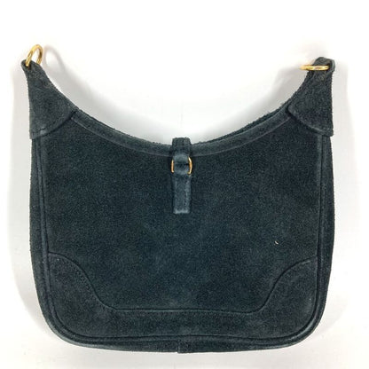 Hermes Shoulder Bag Mini Trim Dobris Black