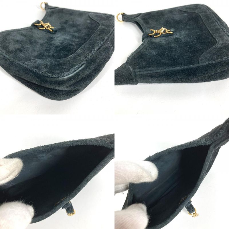 Hermes Shoulder Bag Mini Trim Dobris Black