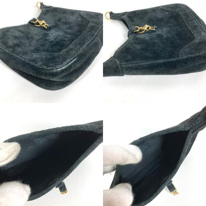 Hermes Shoulder Bag Mini Trim Dobris Black