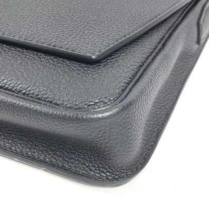 Hermes Shoulder Bag Steve Light Junior Togo Black