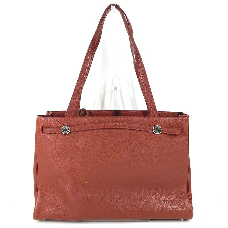 Hermes Shoulder Bag Cabana Leather Brown