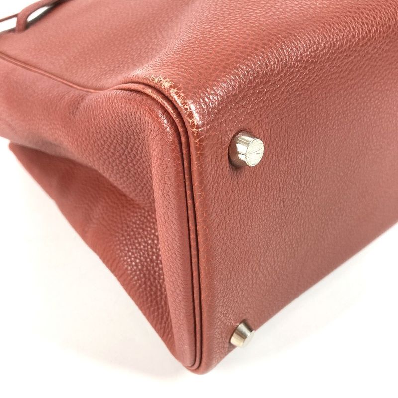 Hermes Shoulder Bag Cabana Leather Brown