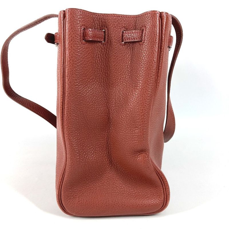 Hermes Shoulder Bag Cabana Leather Brown