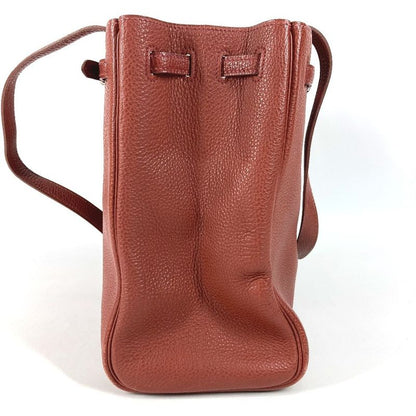 Hermes Shoulder Bag Cabana Leather Brown