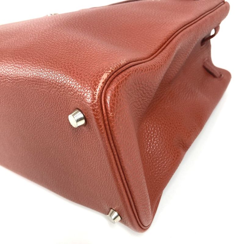 Hermes Shoulder Bag Cabana Leather Brown