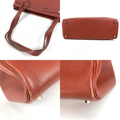 Hermes Shoulder Bag Cabana Leather Brown