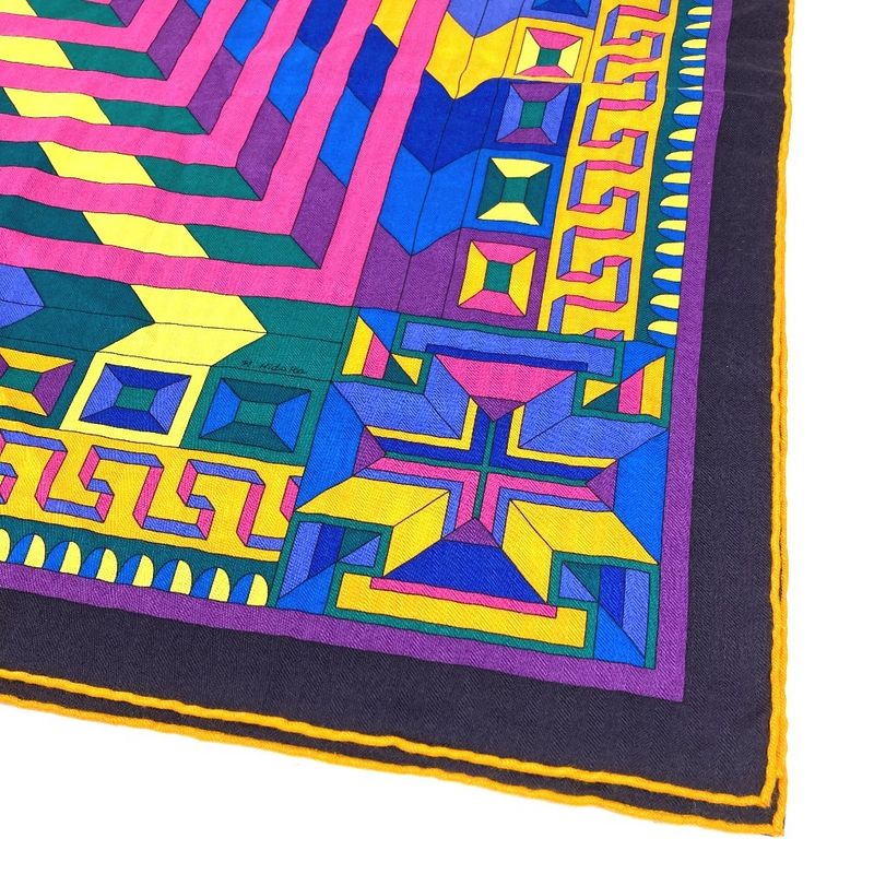Hermes Scarf Carre Geant 140 Cashmere Multicolor