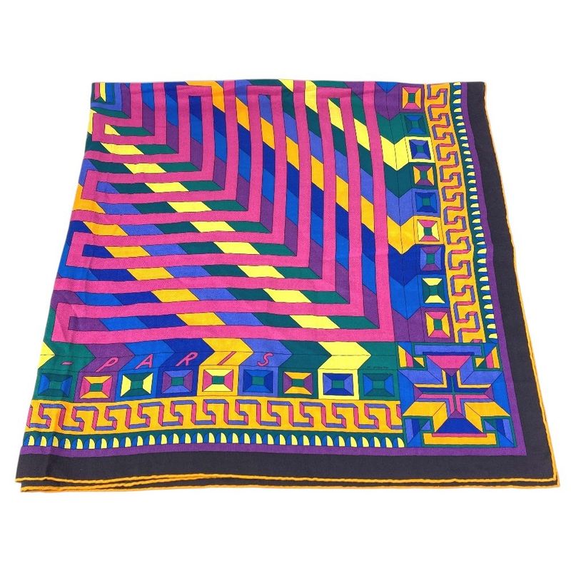 Hermes Scarf Carre Geant 140 Cashmere Multicolor