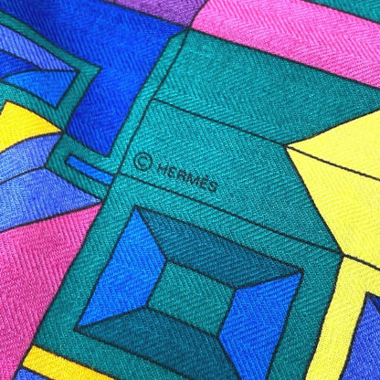 Hermes Scarf Carre Geant 140 Cashmere Multicolor