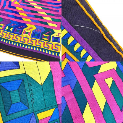 Hermes Scarf Carre Geant 140 Cashmere Multicolor