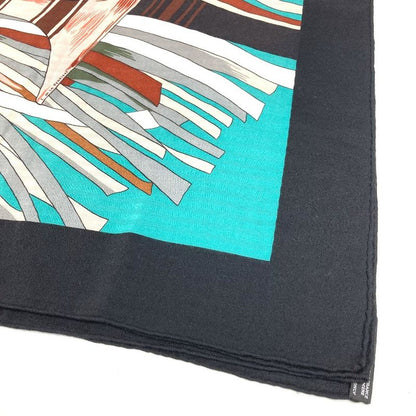 Hermes Scarf Carre Geant 140 Cashmere Black